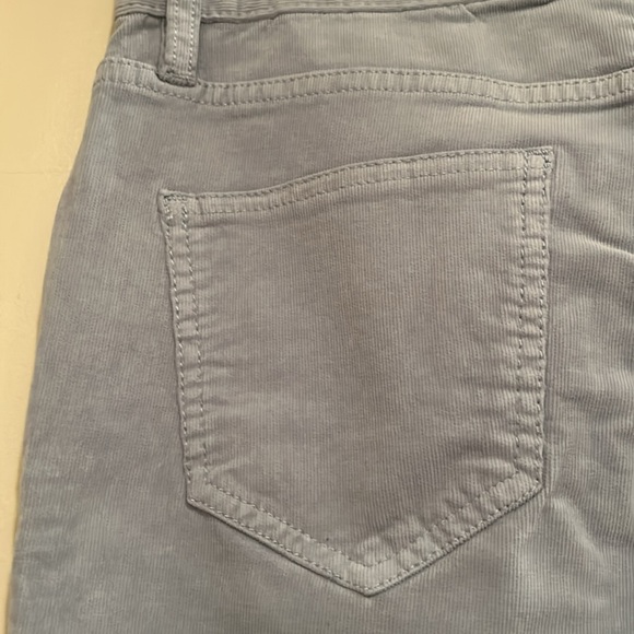 Powder blue corduroy Joie pants - Picture 5 of 5